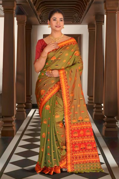 Assam Silk Saree (adi87284)