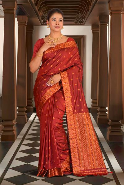 Assam Silk Saree (adi87286)