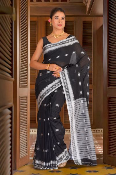 Handloom Cotton Saree (adi87301)