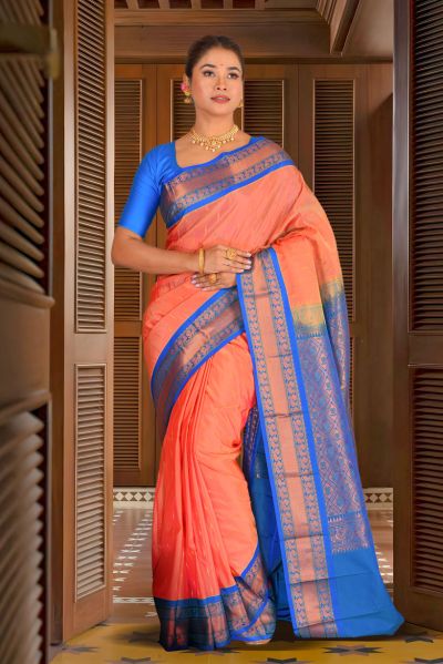 Kanjivaram Silk Saree (adi87313)