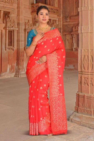 Khaddi Silk Saree (adi87327)