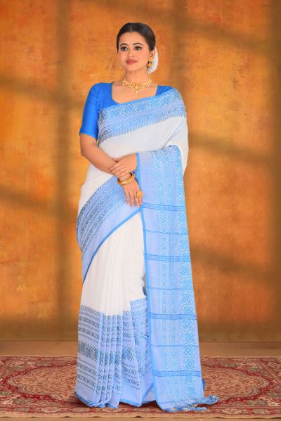 Handloom Cotton Saree (adi87666)
