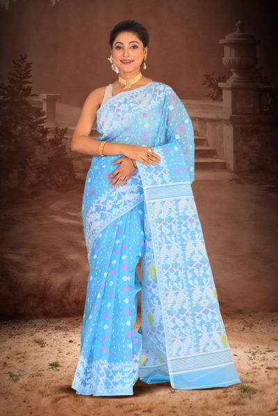 Dhakai Jamdani Saree (adi87974)