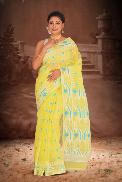 Dhakai Jamdani Saree (adi87975)