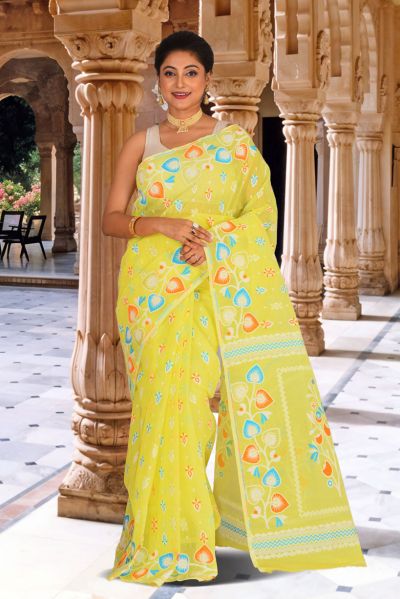 Dhakai Jamdani Saree (adi87981)