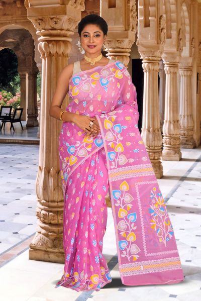 Dhakai Jamdani Saree (adi87982)