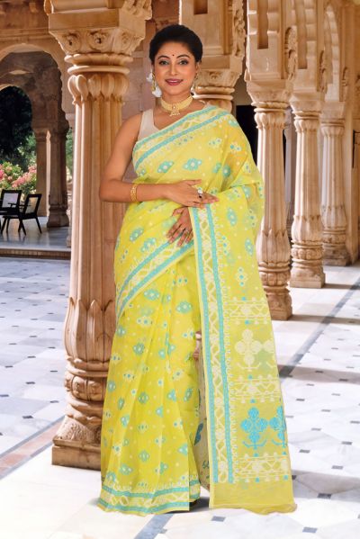 Dhakai Jamdani Saree (adi87983)