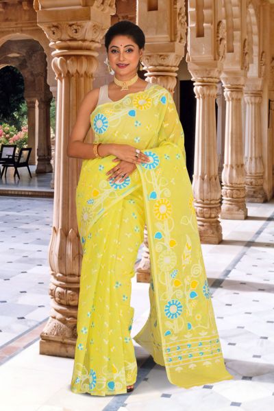 Dhakai Jamdani Saree (adi87985)