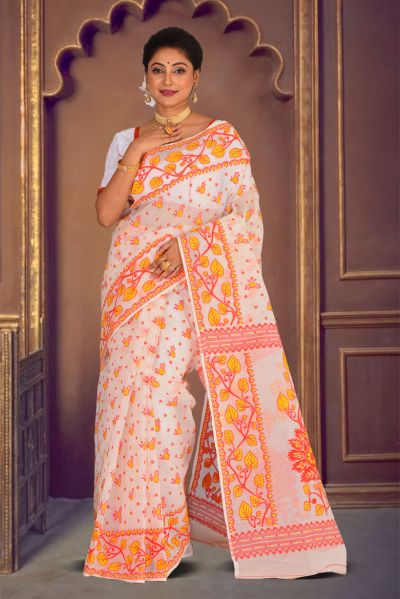 Dhakai Jamdani Saree (adi87990)