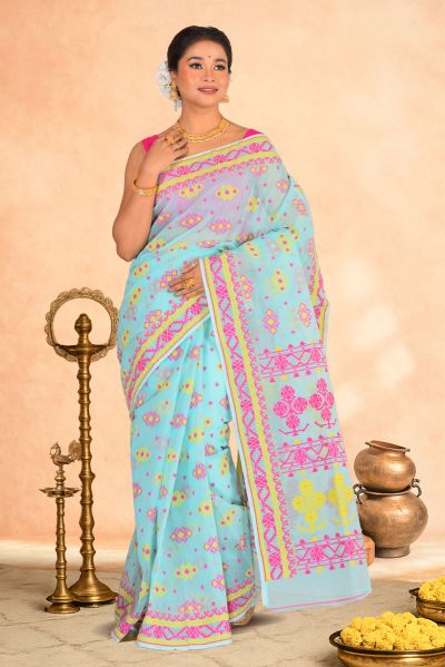 Dhakai Jamdani Saree (adi87996)