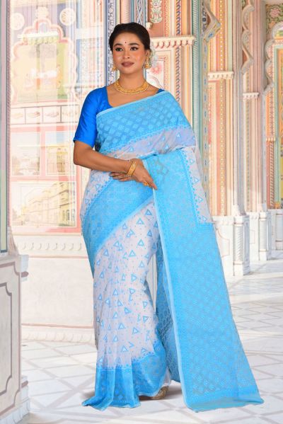 Dhakai Jamdani Saree (adi88018)