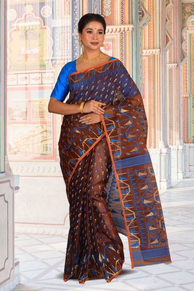 Dhakai Jamdani Saree (adi88019)