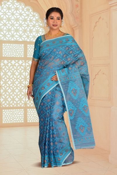 Dhakai Jamdani Saree (adi88049)