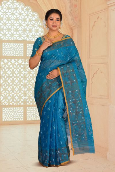 Dhakai Jamdani Saree (adi88052)