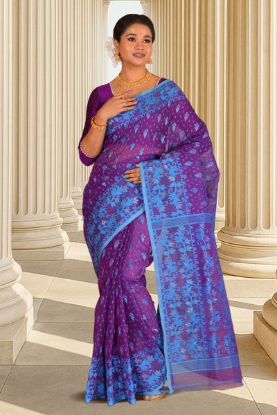 Dhakai Jamdani Saree (adi88099)