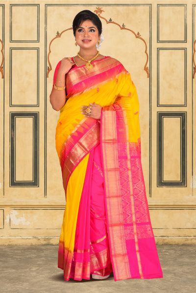 Pure Kanjivaram Silk Saree (adi88104)
