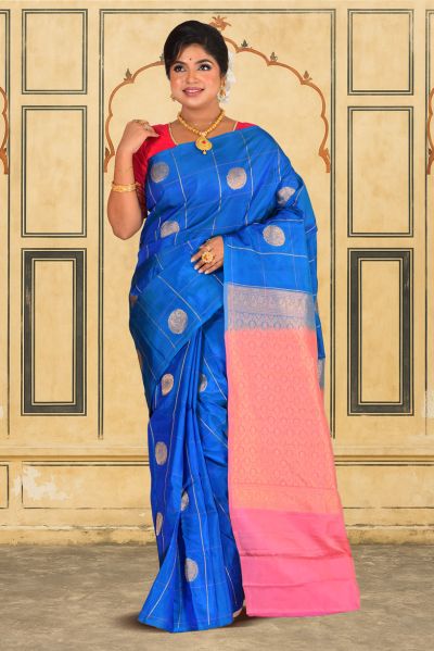 Pure Kanjivaram Silk Saree (adi88108)