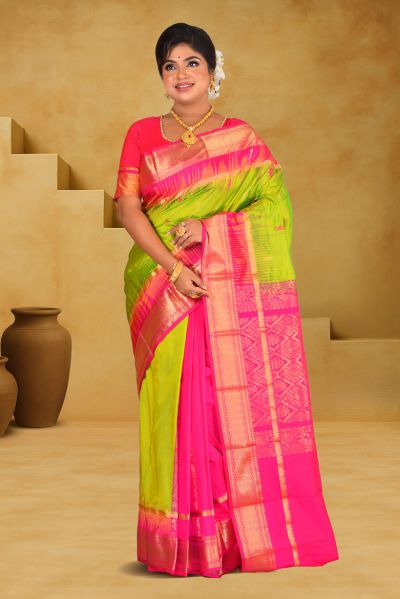 Pure Kanjivaram Silk Saree (adi88112)