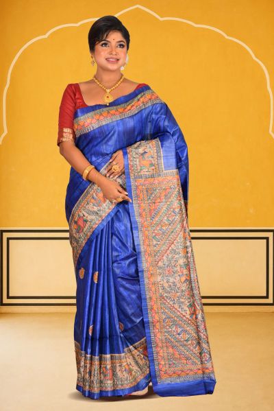 Pure Gicha Silk Saree (adi88137)