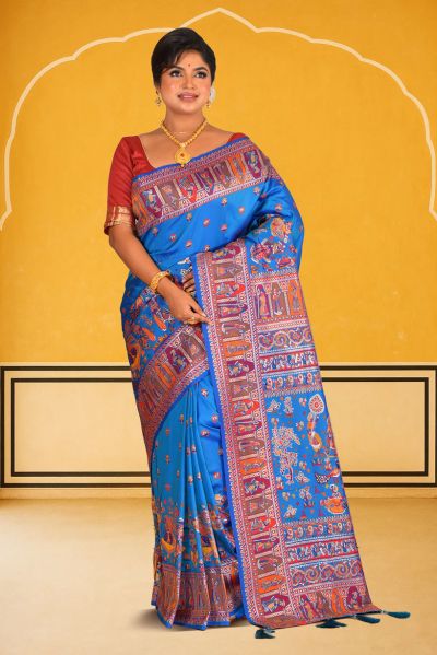 Baluchari Silk Saree (adi88139)