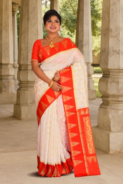 Semi Korial Silk Saree (adi88146)