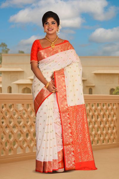 Semi Korial Silk Saree (adi88153)