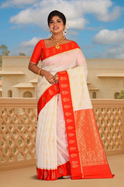 Semi Korial Silk Saree (adi88155)