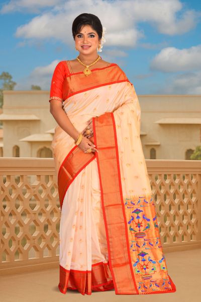 Pure Paithani Silk Saree (adi88158)