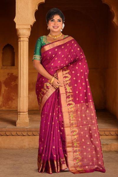 Fancy Silk Saree (adi88168)