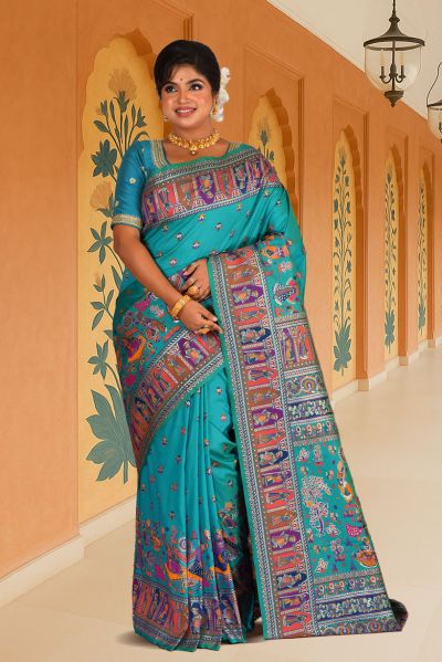Baluchari Silk Saree (adi88189)