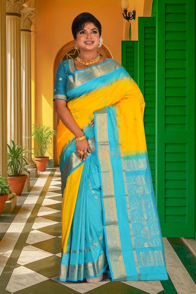 Pure Kanjivaram Silk Saree (adi88192)