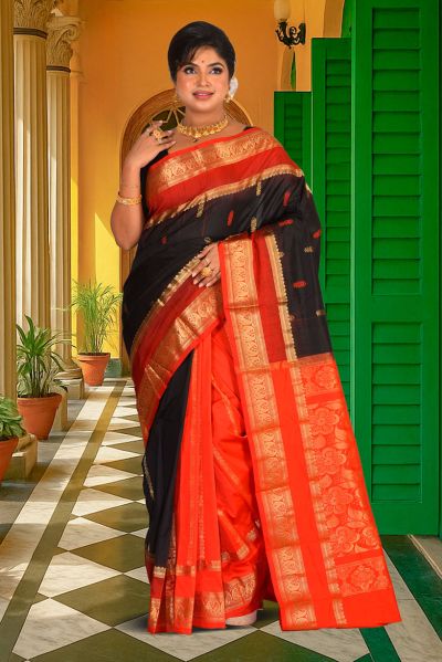 Pure Kanjivaram Silk Saree (adi88195)