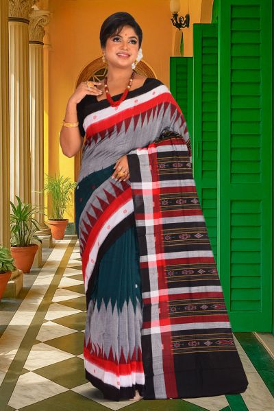 Bomkai Cotton Saree (adi88200)
