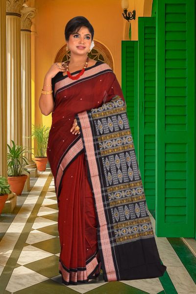 Bomkai Cotton Saree (adi88201)