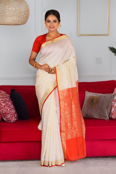 Semi Korial Silk Saree (adi88323)