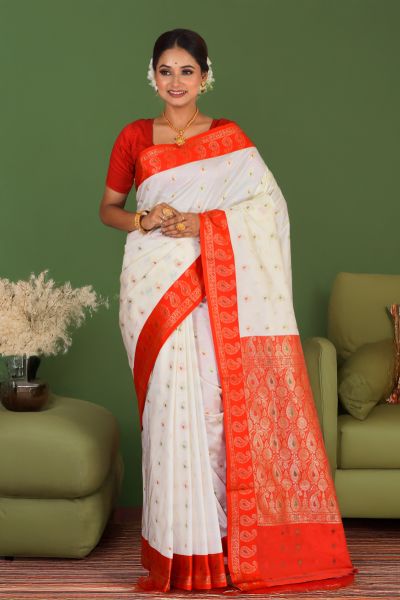 Semi Korial Silk Saree (adi88342)