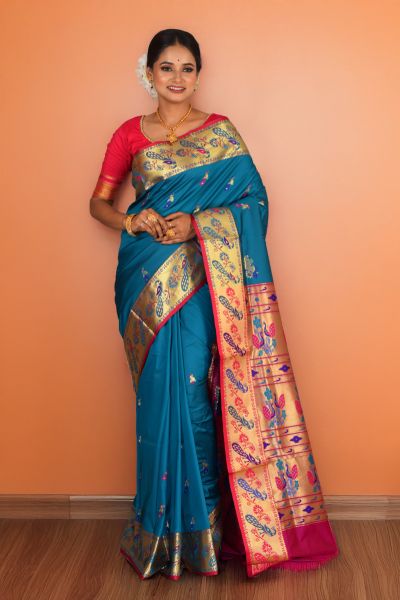 Paithani Silk Saree (adi88354)