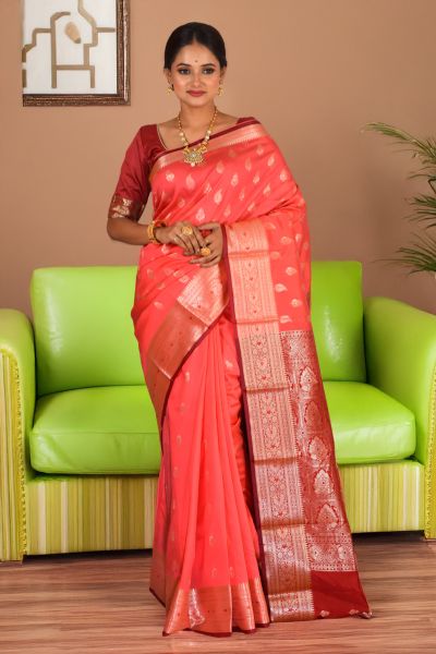 Kanjivaram Silk Saree (adi88381)