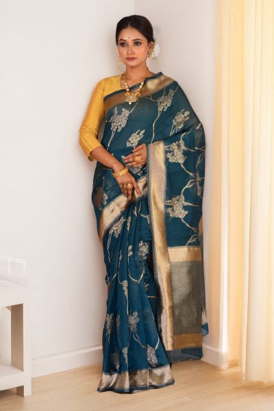 Fancy Silk Saree (adi88385)