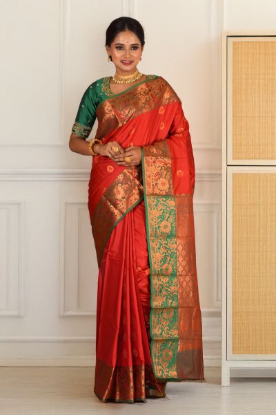 Kanjivaram Silk Saree (adi88393)