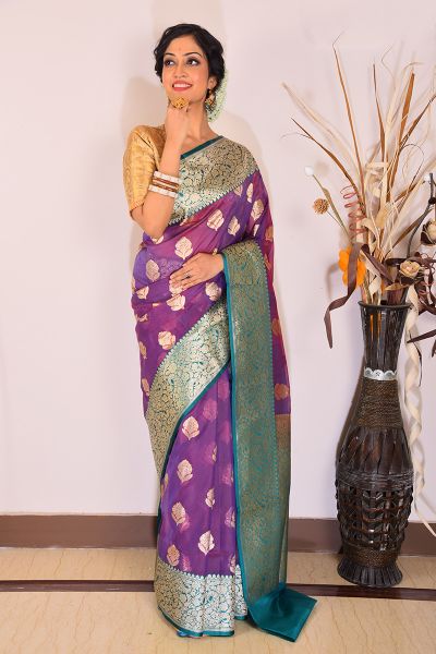 Tissue Benarasi Silk Saree (adi87122)