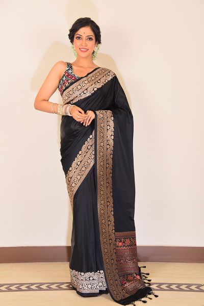 Mushroo Katan Silk Saree (adi87133)