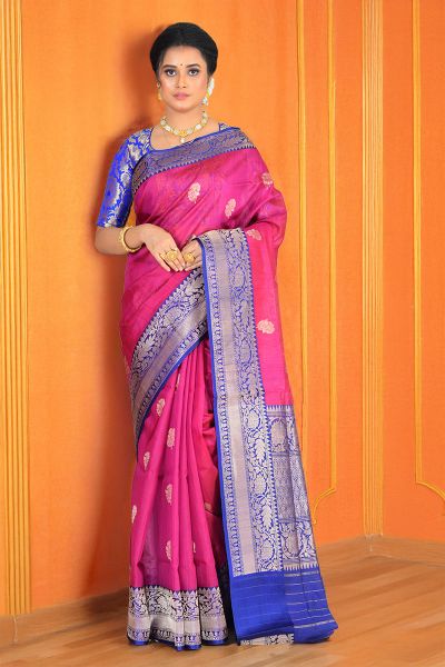 Tussar Benarasi Silk Saree (adi81058)