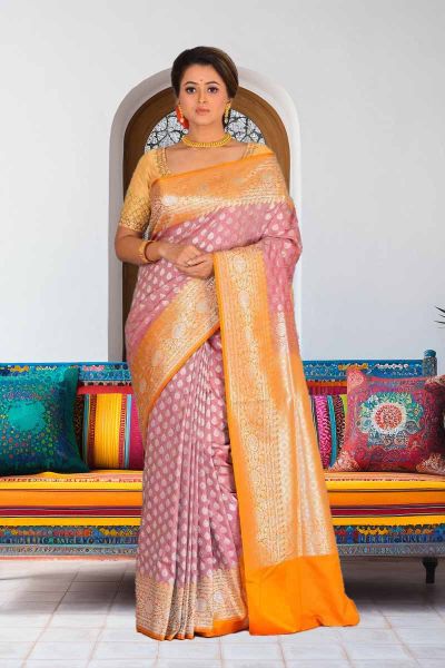 Tussar Benarasi Silk Saree (adi86419)