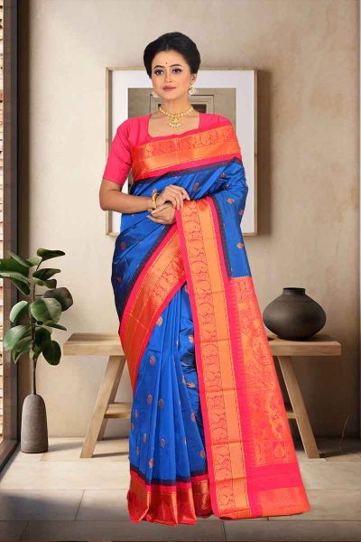 Gadwal Silk Saree (adi83753)