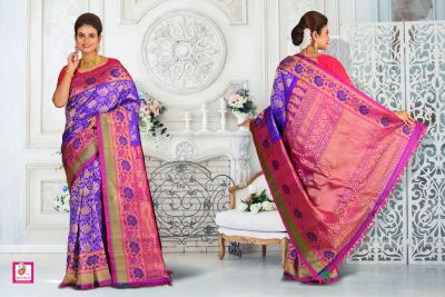 Pure Gadwal Silk Saree (adi84231)