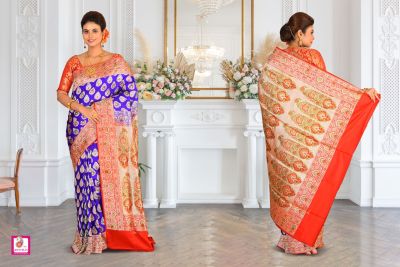 Pure Minakari Benarasi Silk Saree (adi84238)