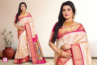 Pure Paithani Silk Saree (adi87102)