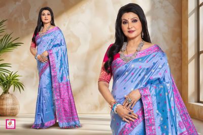 Pure Assam Silk Saree (adi87103)