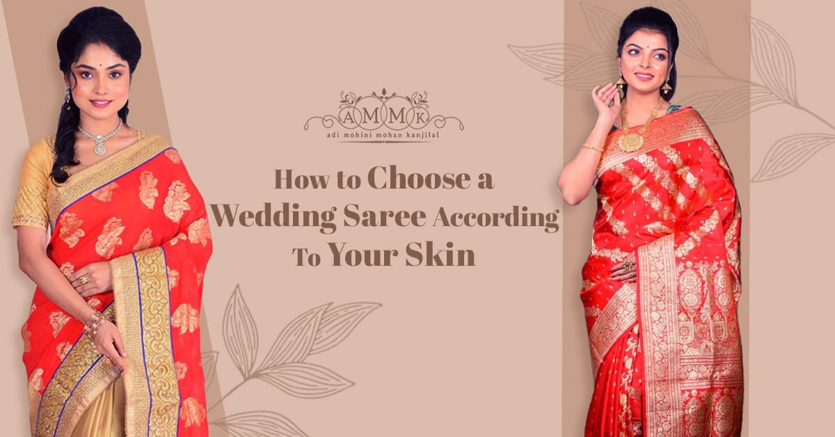 How to Choose a Wedding Saree According To Your Skin